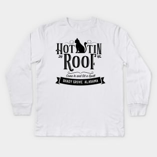 Hot Tin Roof Bar Shirt (Fairy Tales of a Trailer Park Queen) Kids Long Sleeve T-Shirt